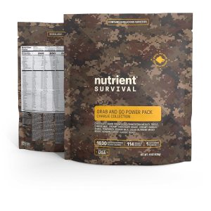 Nutrient Survival MRE Charlie Grab and Go Power Pack (8 porciones empaquetadas individualmente) comidas listas para comer, suministros de Nutrient Survival MRE Charlie Grab and Go Power Pack (8 porciones empaquetadas individualmente) comidas listas para comer, suministros de