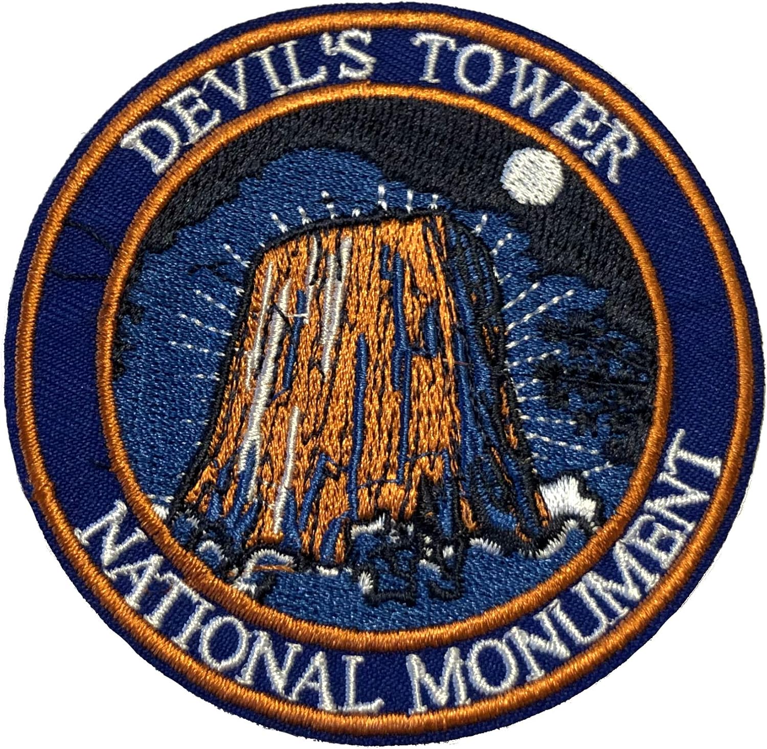 Devil’s Tower National Park – Parche bordado de 3.0 pulgadas para planchar o coser, decorativo, para vacaciones, recuerdo, vagar, naturaleza, vida