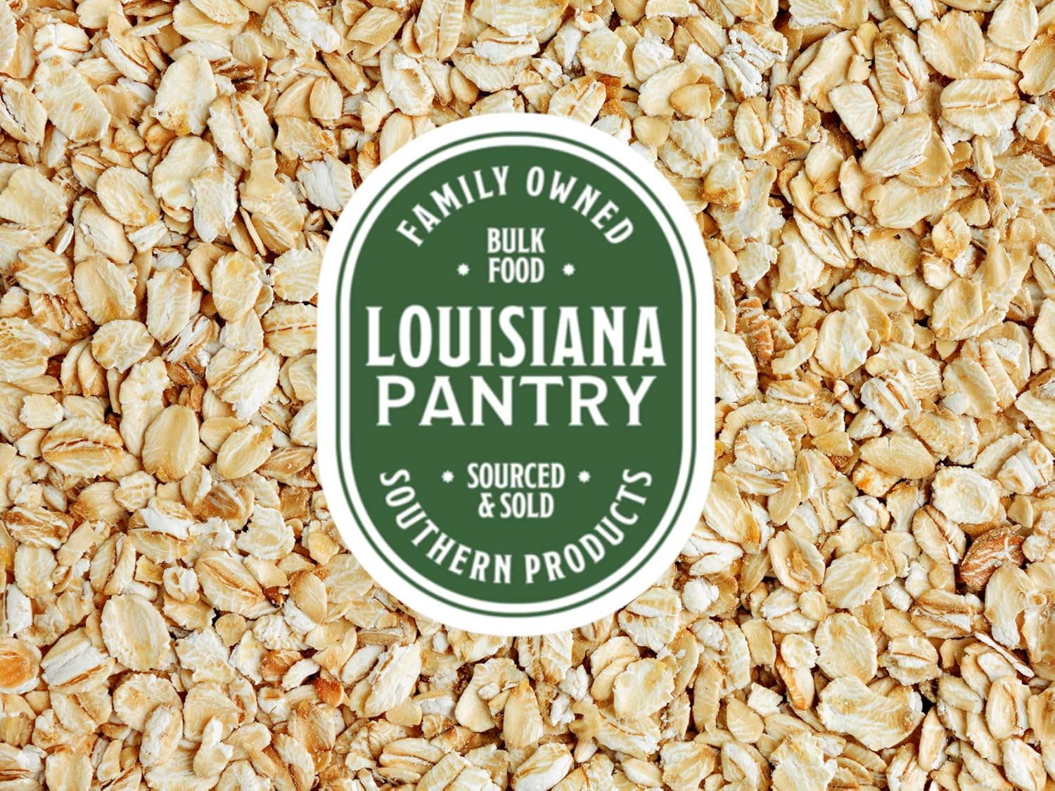 Grain Millers – Avena a granel para avena, 25 o 50 paquetes de Louisiana Pantry (orgánico enrollado #5, bolsa de 50 libras)