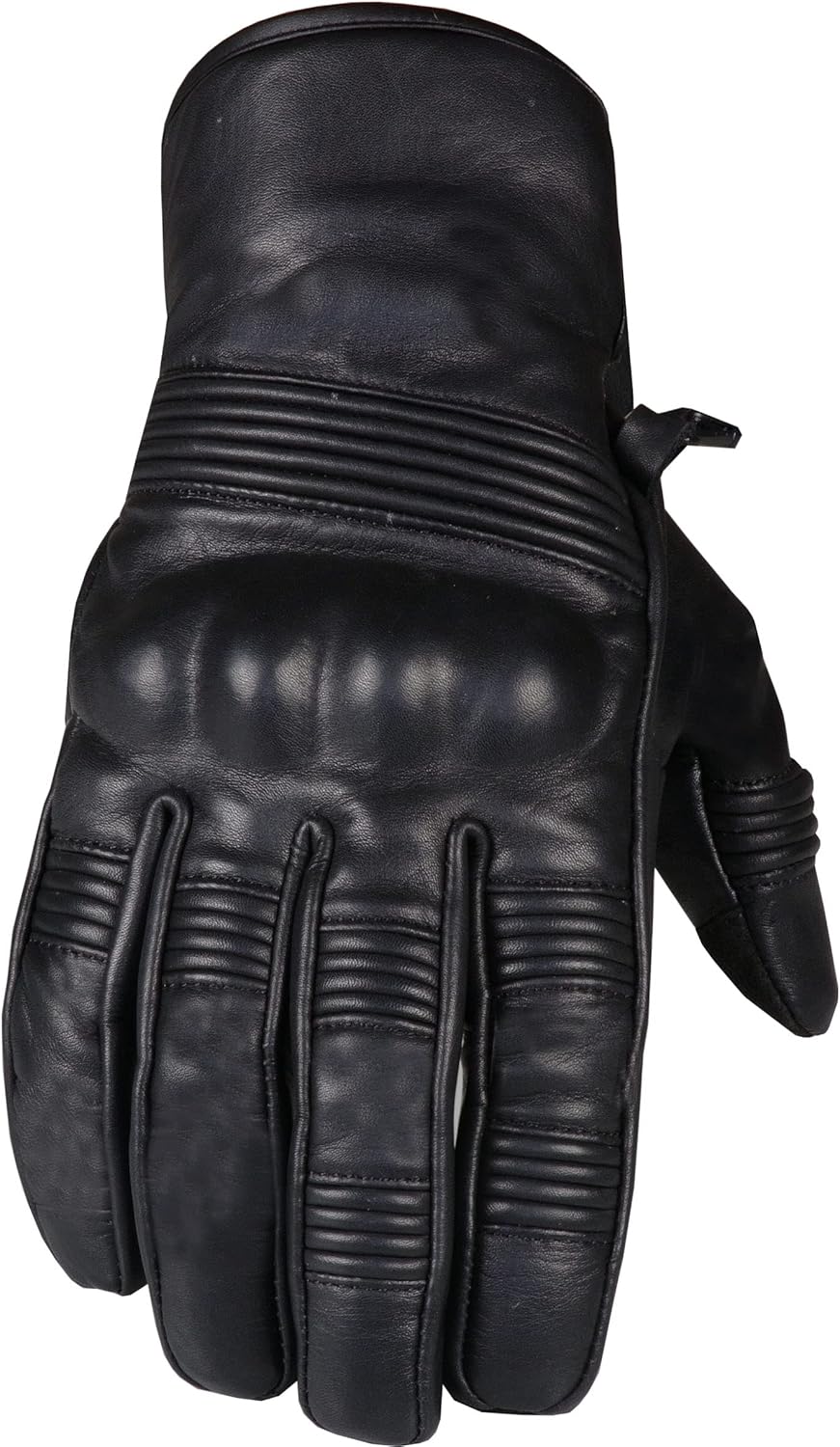 Jackets 4 Bikes Guantes de motocicleta para hombre, de cuero de primera calidad, protectores de calle, con gel, acolchados, guantes de motociclista,
