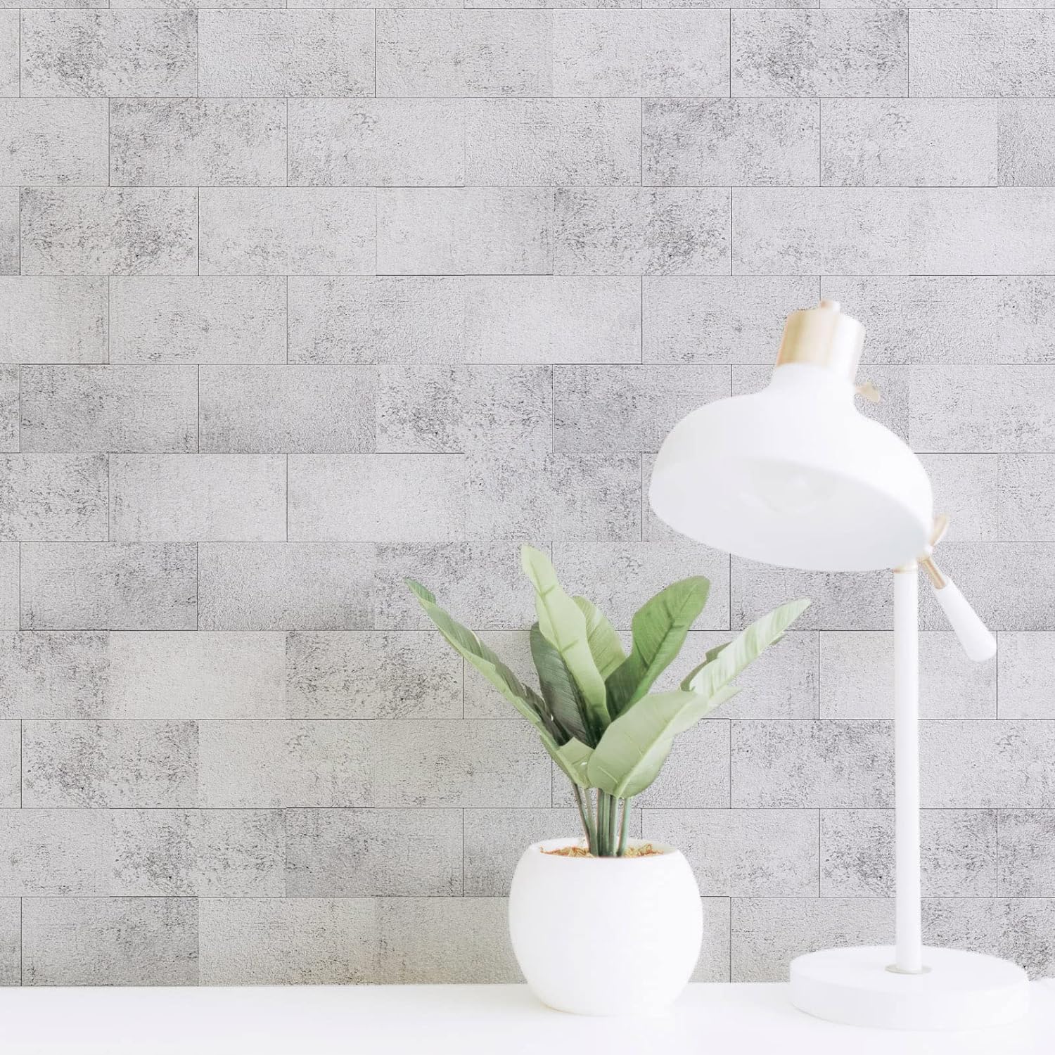Art3d Azulejos para salpicadero de 4 piezas para despegar y pegar para estufa, cocina, baño, chimenea, 3 x 6 pulgadas, pegar en azulejos de metro