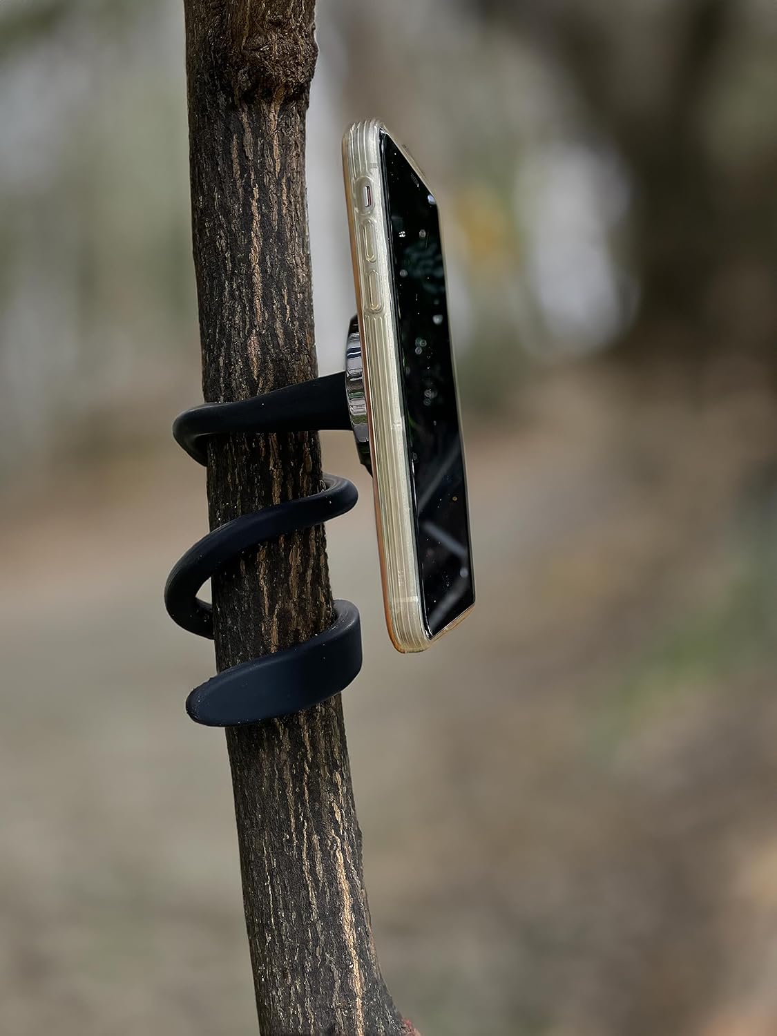 Soporte magnético para cochecito para todos los teléfonos, ajuste estable y seguro en el manillar, soporte de teléfono con brazo flexible