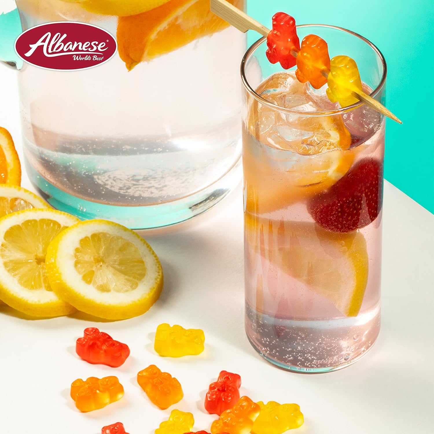 Albanese – Gomitas de ositos de fresa, 5 libras de caramelo