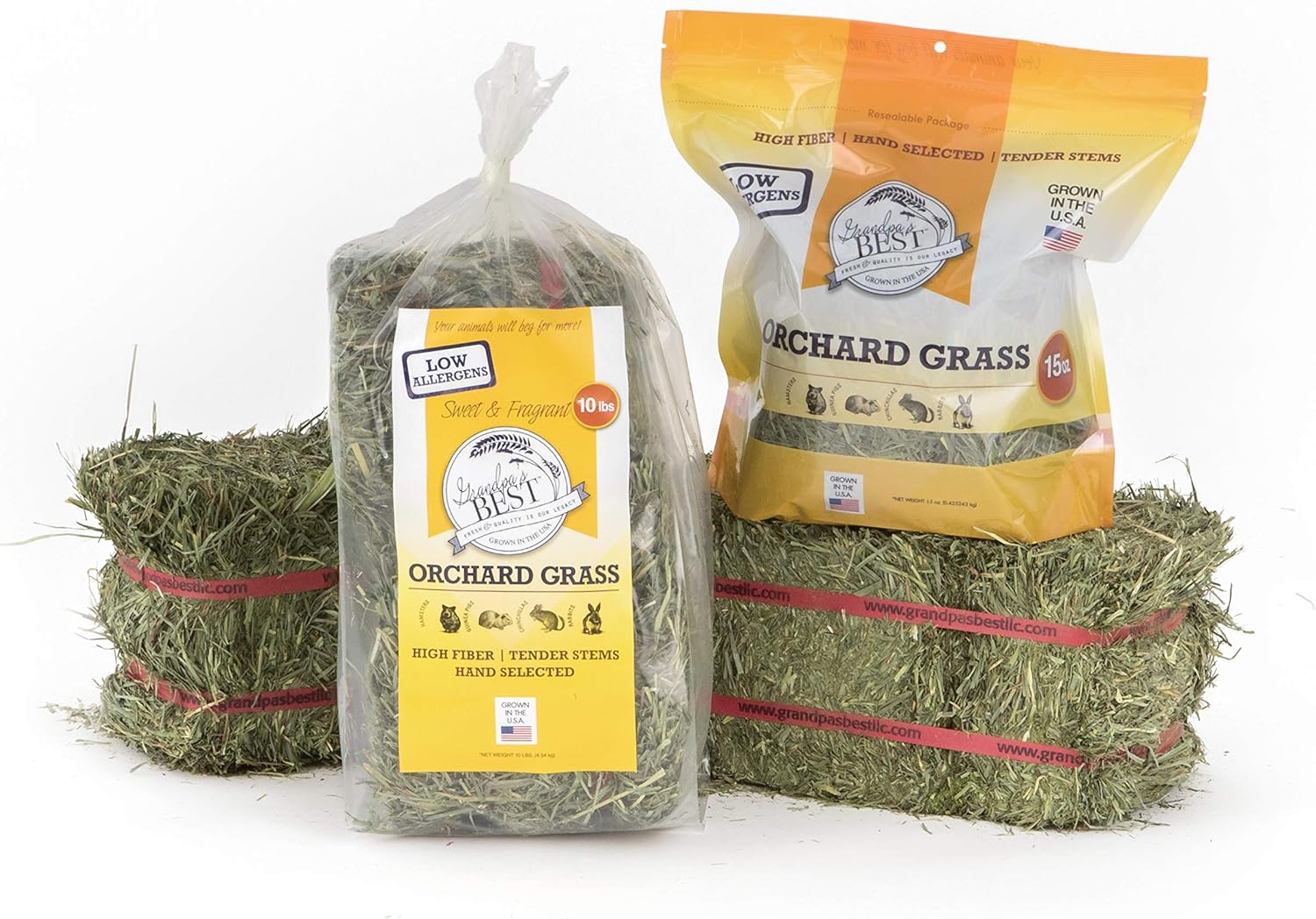 Grandpa’s Best Orchard Grass Bale, 40 oz