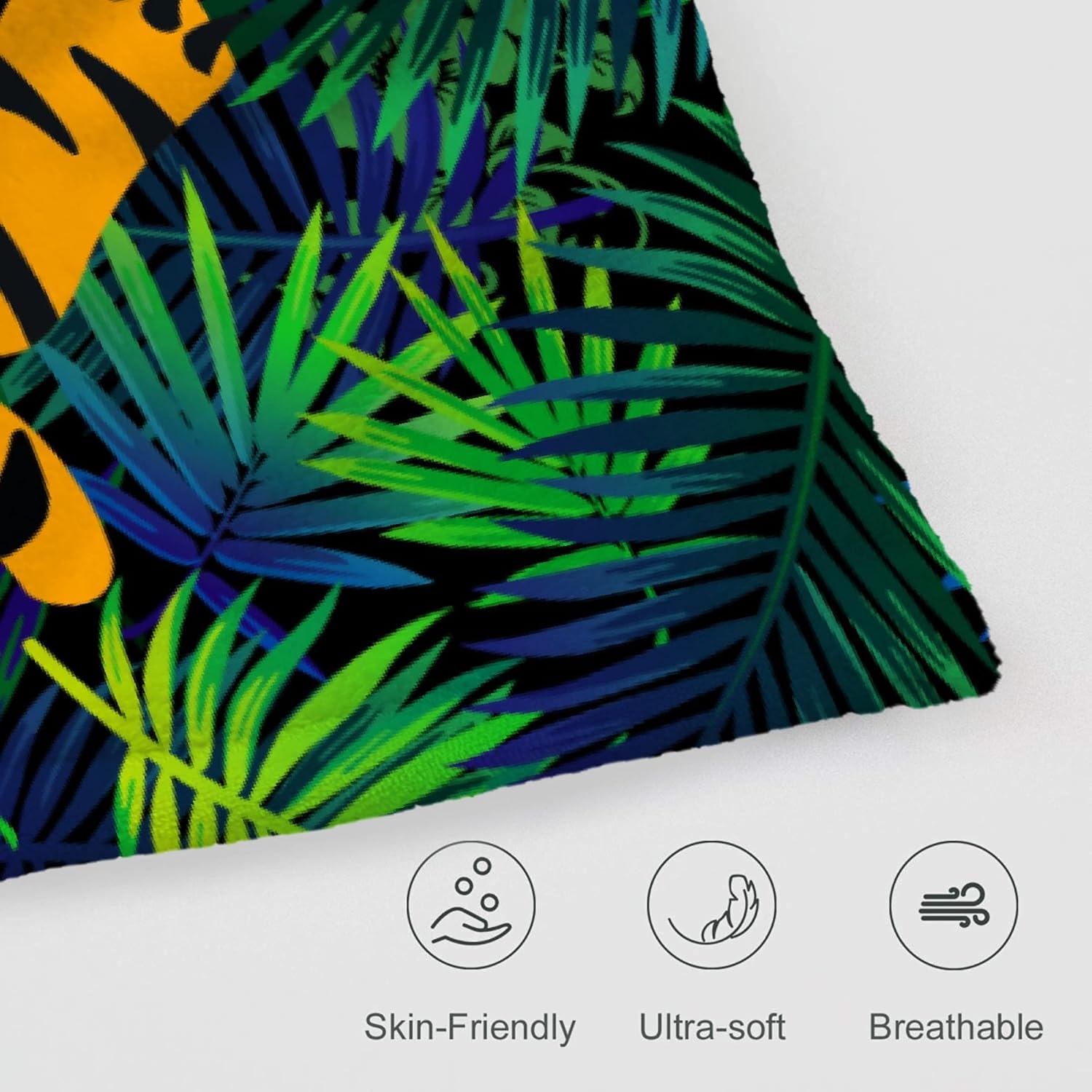 Manta de tigre de la selva, ARAHANT, franela, suave y cómoda, adecuada para sofá, sala de estar, dormitorio, buena opción de regalo, 40 x 30