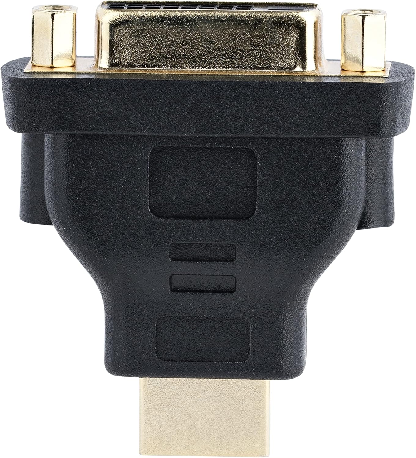 StarTech.com HDMI macho a DVI hembra – Adaptador HDMI a DVI-D – bidireccional – DVI a HDMI (HDMIDVIMF), negro