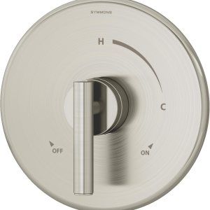 Symmons 3500-CYL-B-STN-TRM – Válvula de ducha de diámetro en níquel satinado (válvula no incluida) Symmons 3500-CYL-B-STN-TRM – Válvula de ducha de diámetro en níquel satinado (válvula no incluida)