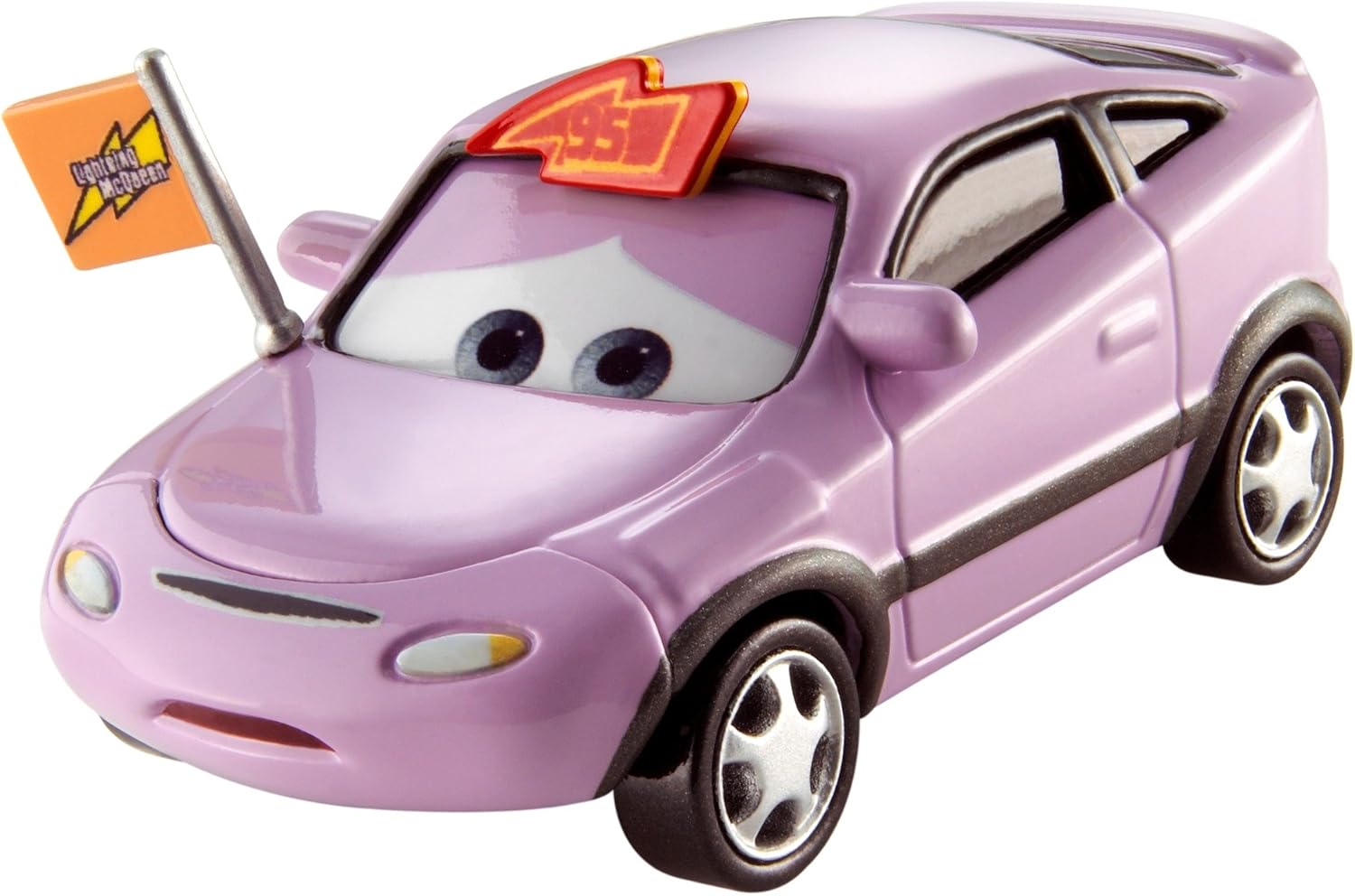 Disney Pixar Cars Wilmar Flattz – Vehículo fundido a presión