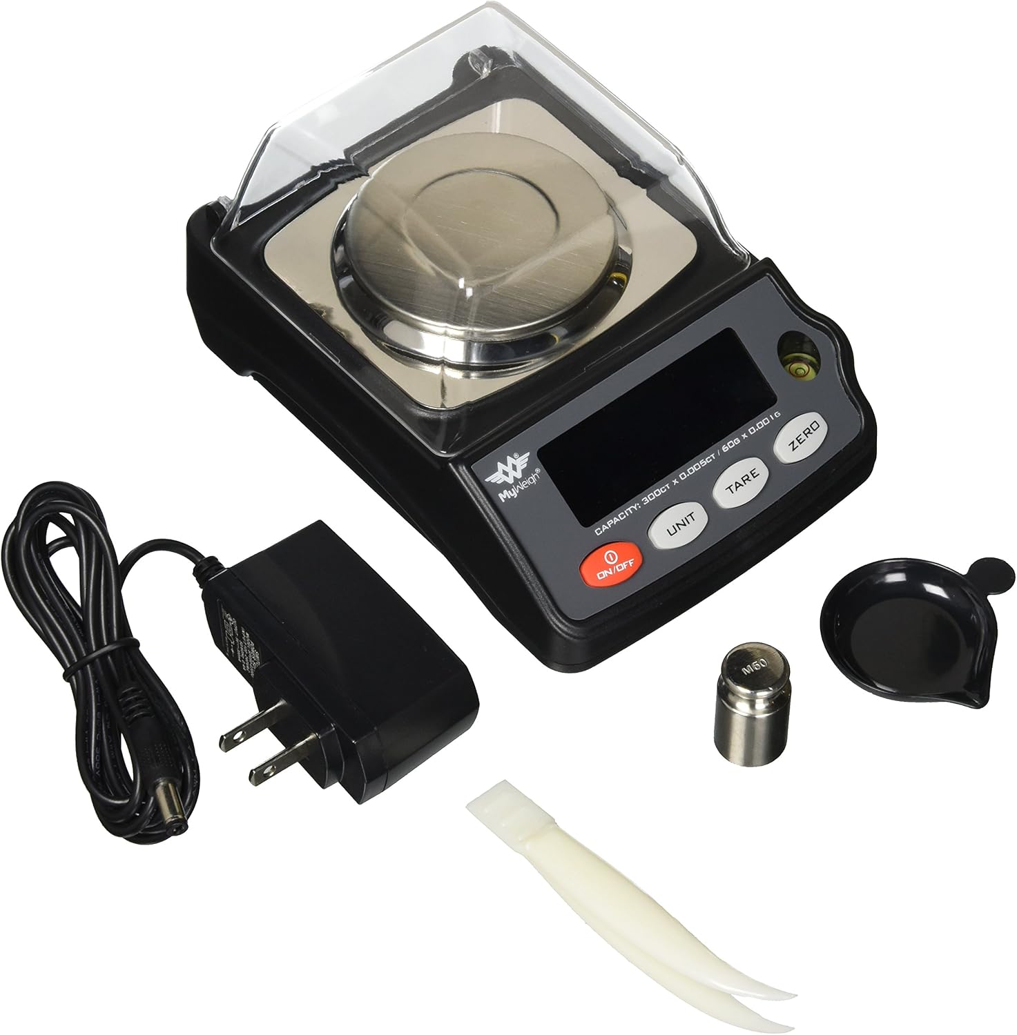 My Weigh SCGEMPRO300 – Escala de 2.12 oz por 0.00 oz, color negro