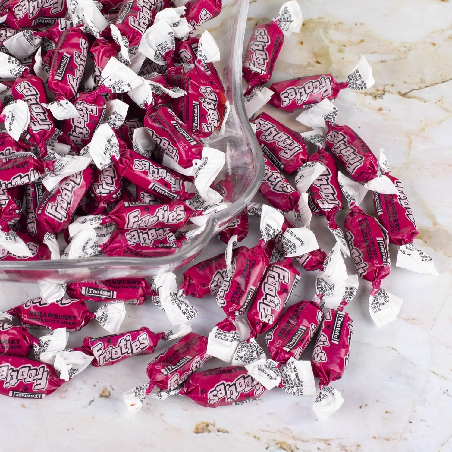 Tootsie Rolls Fruit Chewy Candy – Caramelos masticables de frutas perfectos y deliciosos Tootsie Rolls para Pascua, aperitivos y compartir,