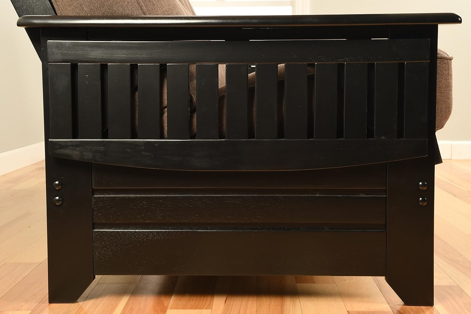 Kodiak Furniture Phoenix – Juego de futón, Madera, Colchón Marmont Thunder