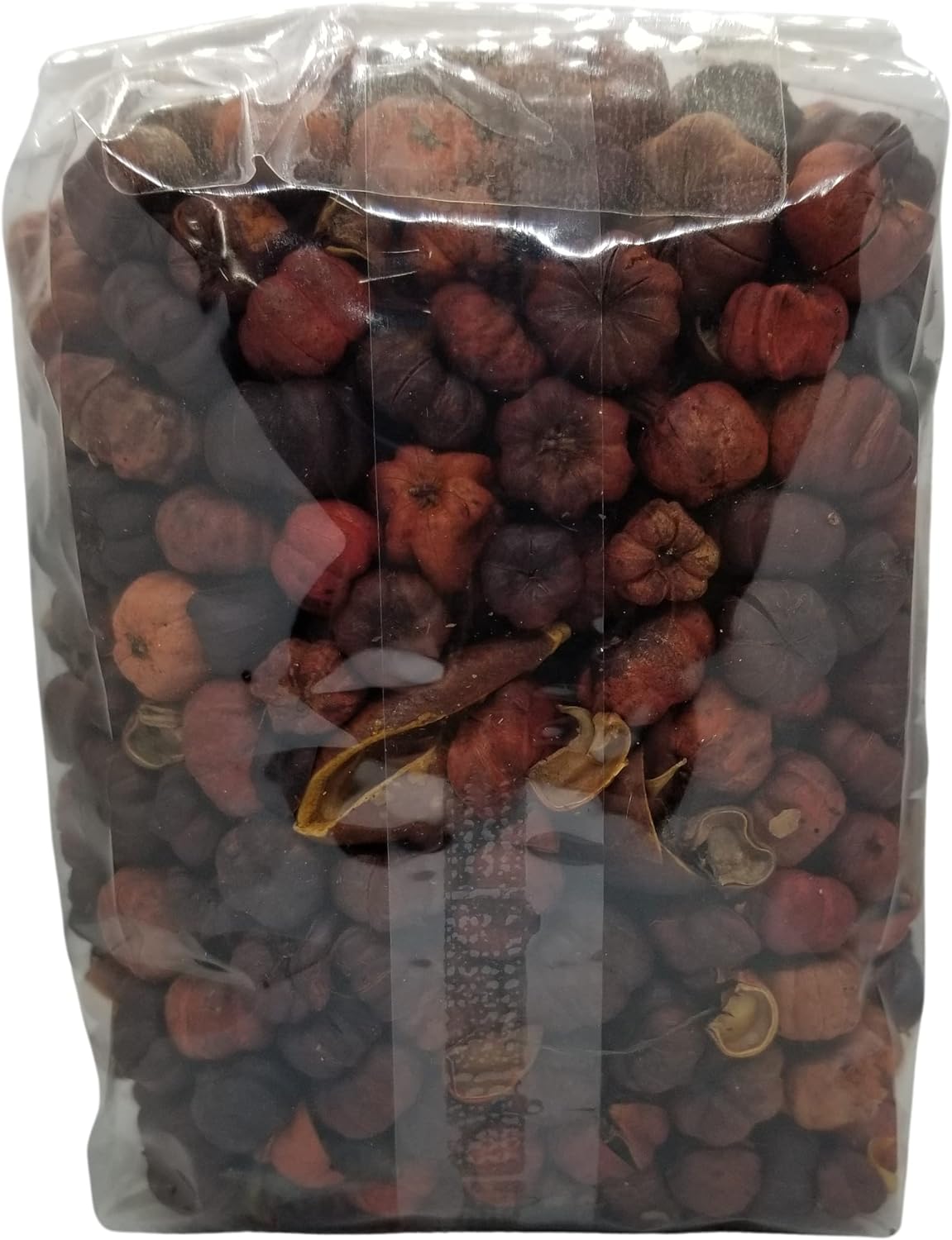 Bolsa de 4 tazas con parche de calabaza, mini calabazas Putka Pods con mini palitos de canela, popurrí o decoración, fabricado en los Estados Unidos
