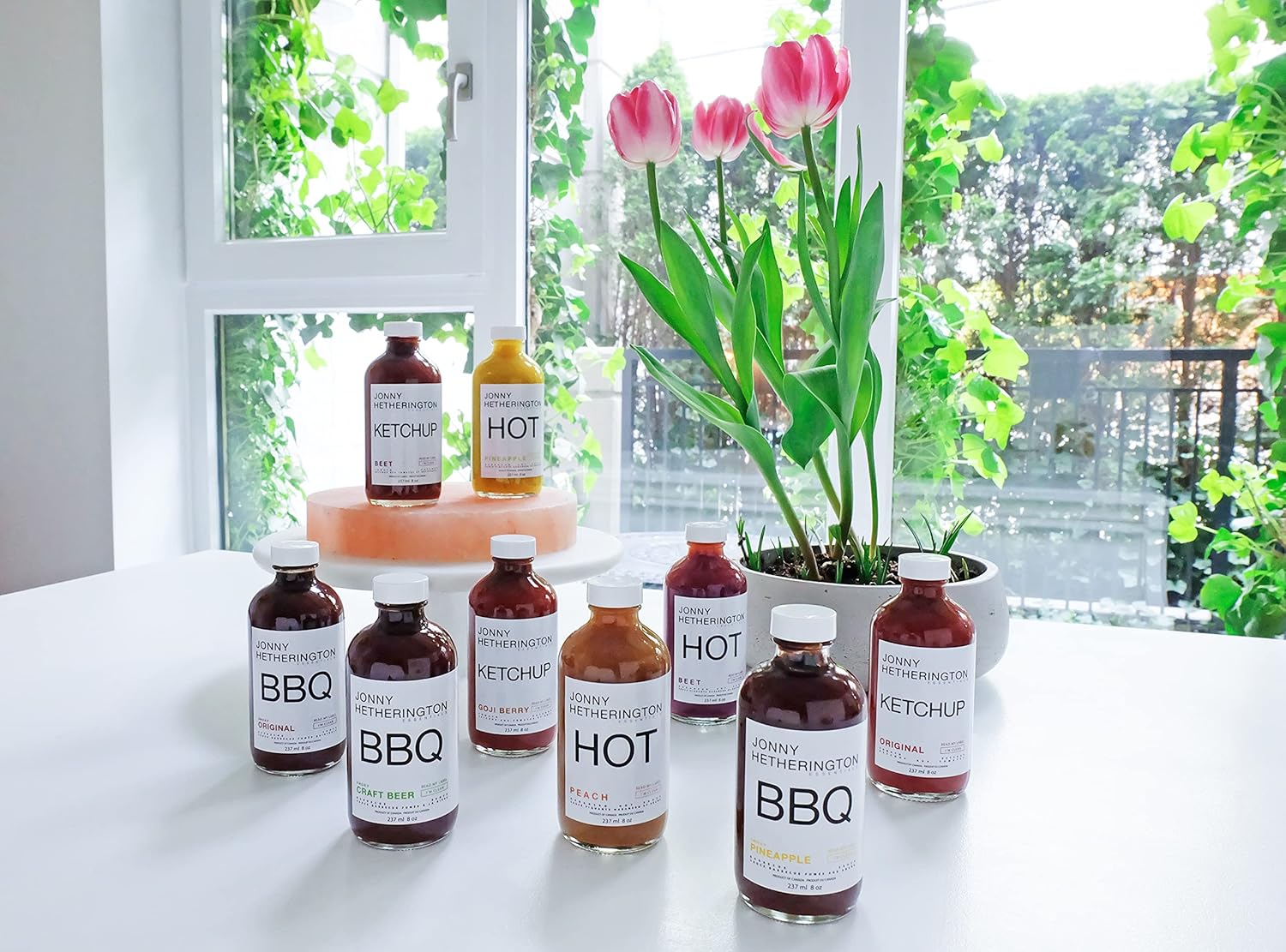 Jonny Hetherington Essentials Ketchup de tomate, ingredientes totalmente naturales, sin aditivosconservantes, cobertura perfecta para condimentos