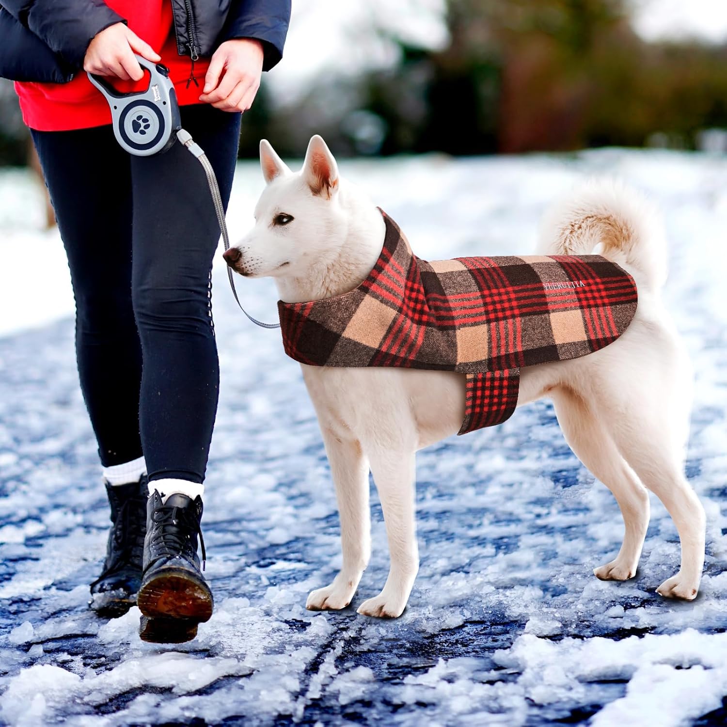 Abrigo de invierno para perro, chaqueta para perro, chaqueta de franela, impermeable, resistente al viento, ropa cálida para perro, abrigo de estilo
