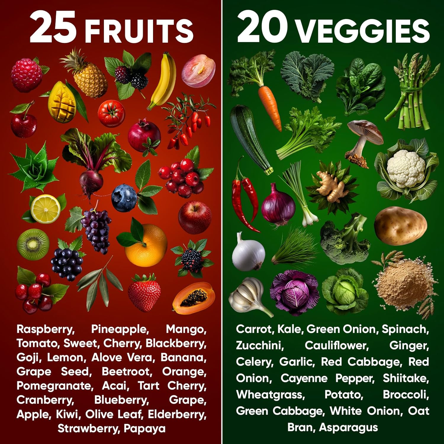 Suplemento de frutas y verduras  Boost Energy con suplementos de frutas y verduras  Suplemento de fibra para la salud intestinal + Karela  Polvo de