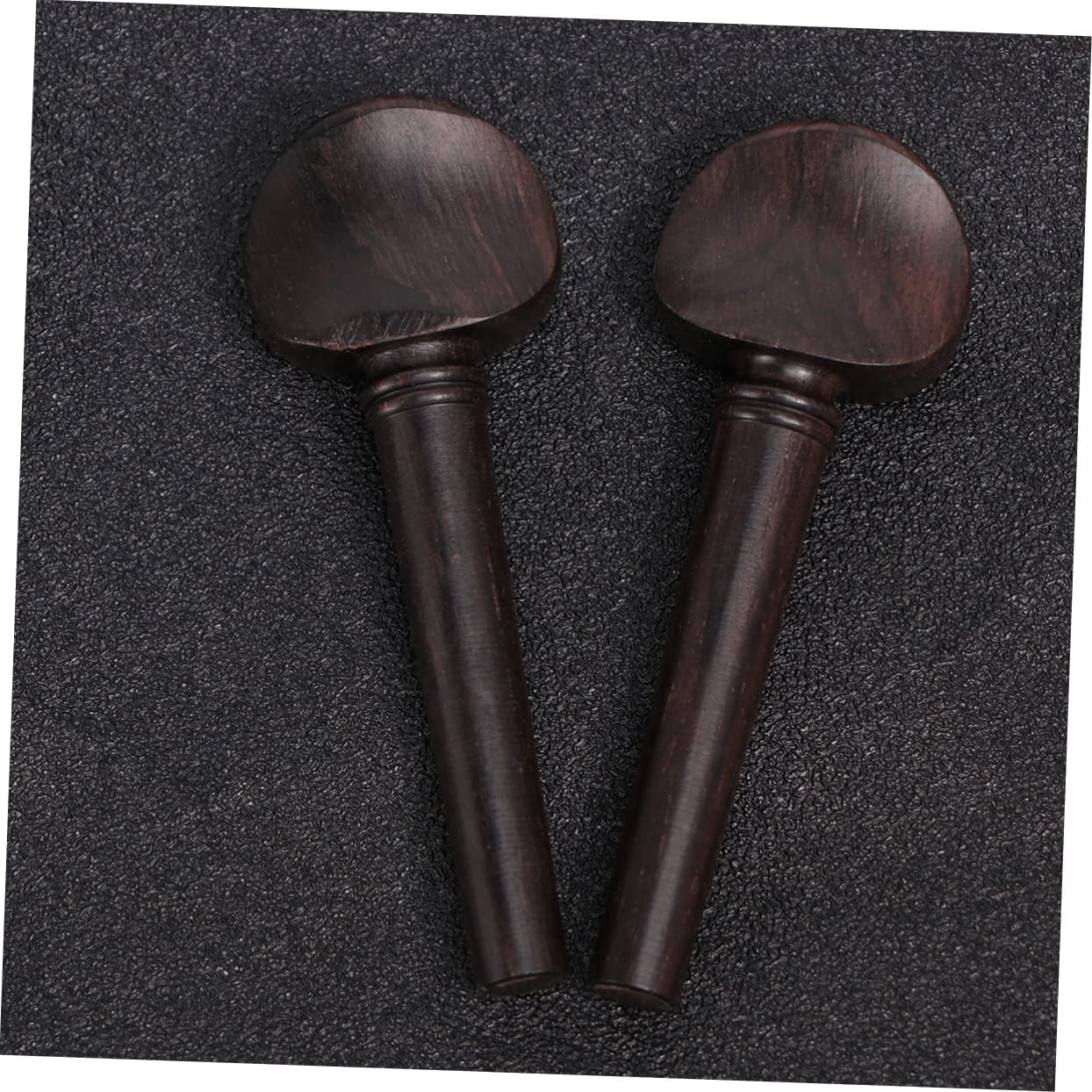 FAVOMOTO 4 clavijas de afinación de violín de madera de ébano clavijas de violín para estudiantes Piezas de repuesto para violín Accesorios para