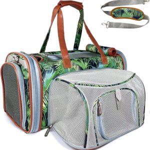 Mr. Peanut’s Transportador de mascotas expandible de tamaño estándar de la serie Gold (Tropical) Mr. Peanut’s Transportador de mascotas expandible de tamaño estándar de la serie Gold (Tropical)