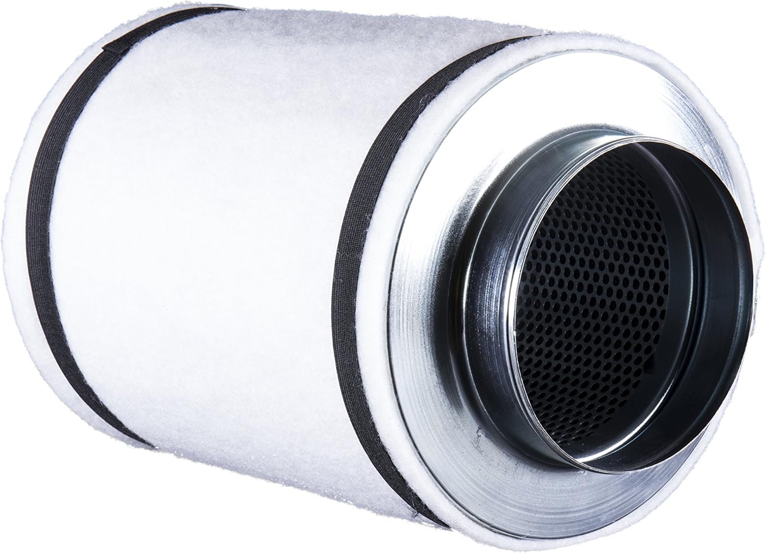 Hydro Crunch N201111-202080-DT Ventilador en línea de 4 pulgadas 188 CFM y filtro de carbono de 4 x 12 pulgadas con kit de ventilación hidropónica