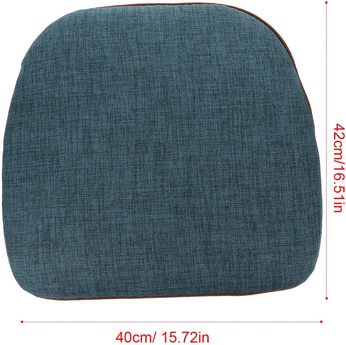 NUOBESTY Cojines de asiento de interior para sillas de cocina, cojines de silla, cojines de asiento para silla de escritorio, alfombrilla de asiento