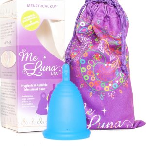 Copa menstrual más personalizable de MeLuna USA  Ajuste personalizado para todo tipo de cuerpo  Copas de período cómodas reutilizables  Alternativa Copa menstrual más personalizable de MeLuna USA  Ajuste personalizado para todo tipo de cuerpo  Copas de período cómodas reutilizables  Alternativa