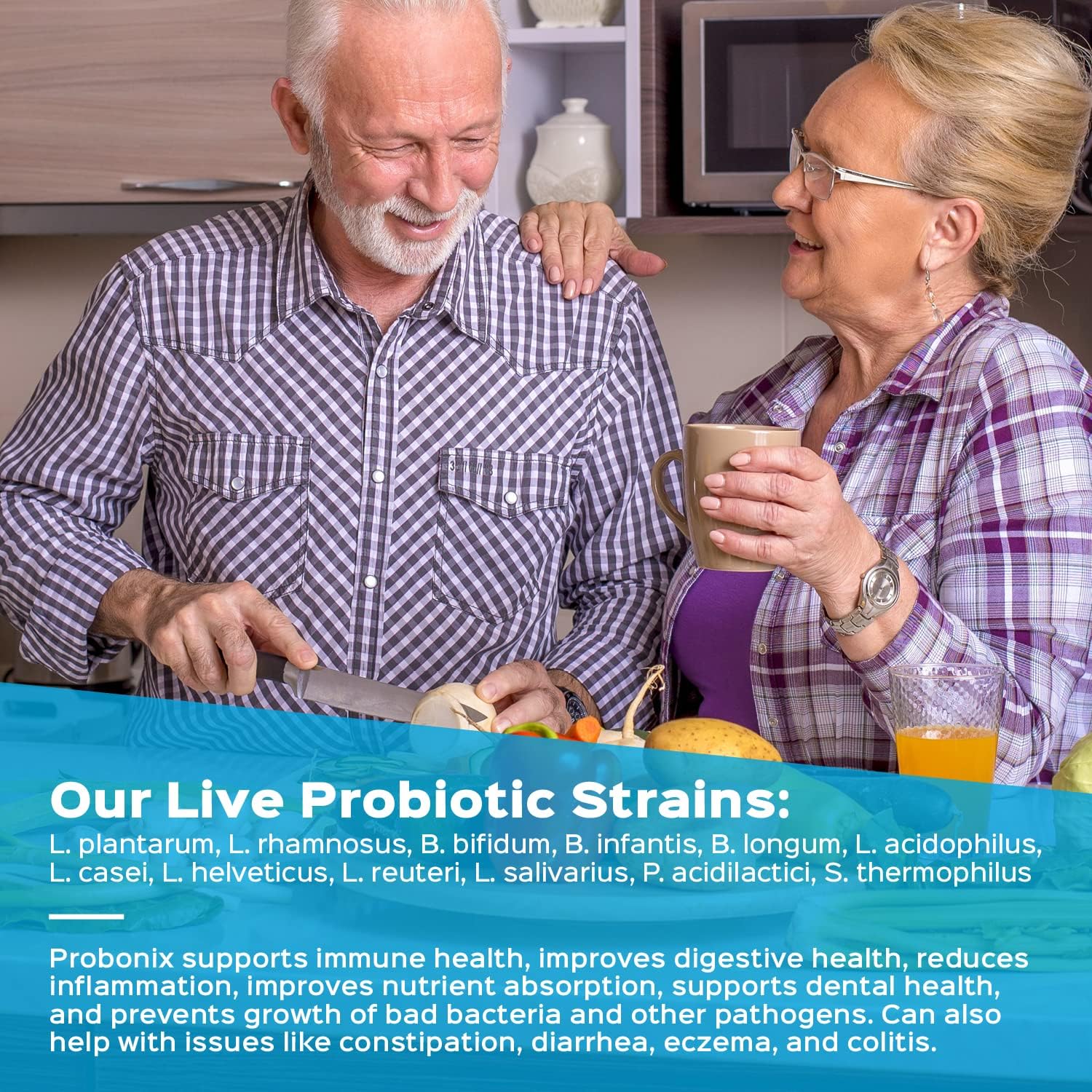 probonix # 1líquido Probiotico gotasIdeal para la hinchazón, Gas, estreñimiento, el SII, Colitis ulcerosa, diverticulitis, Lactosa Intolerancia,