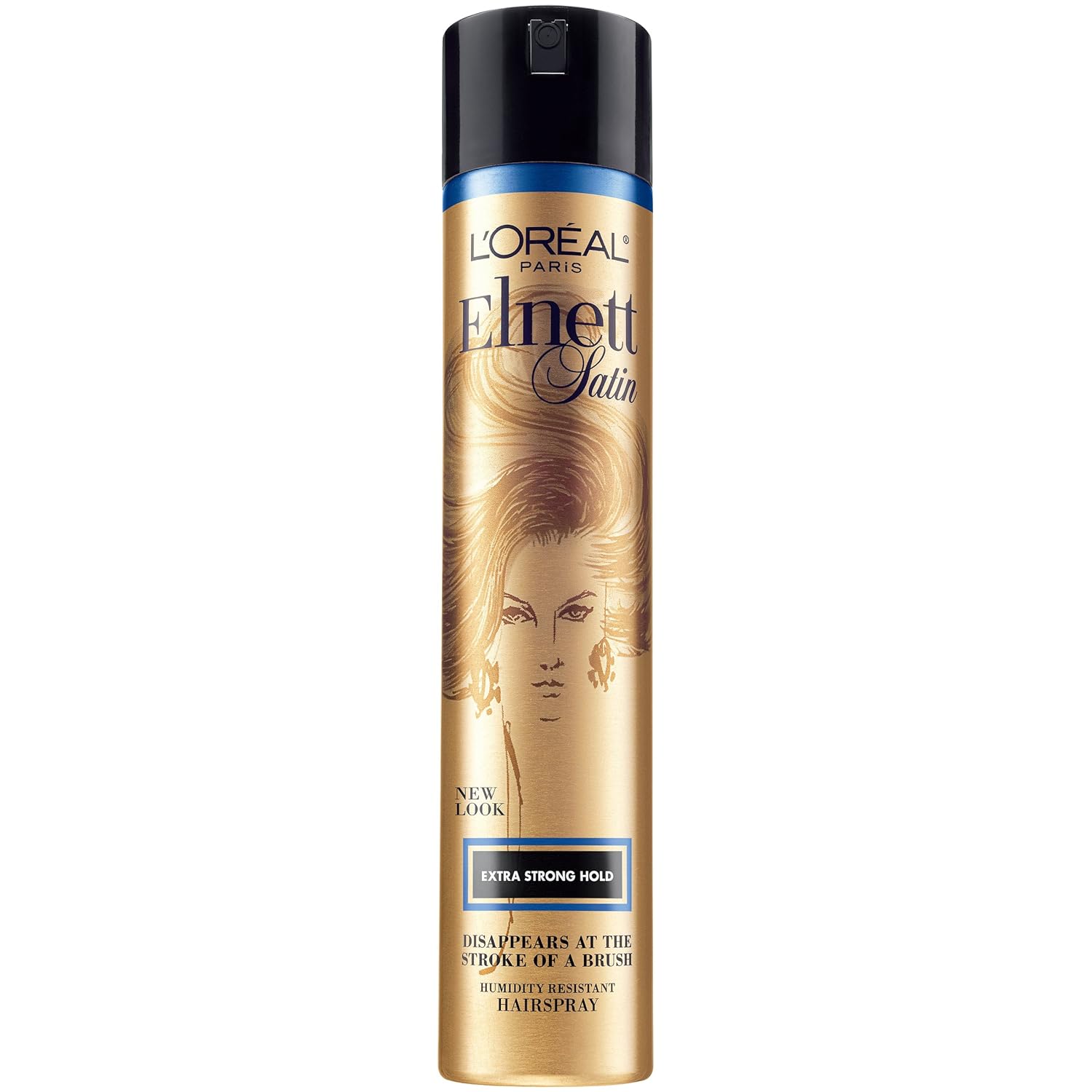 L’Oreal Paris Hair Care Elnett Satin – Laca para el cabello (extra fuerte), Total 1