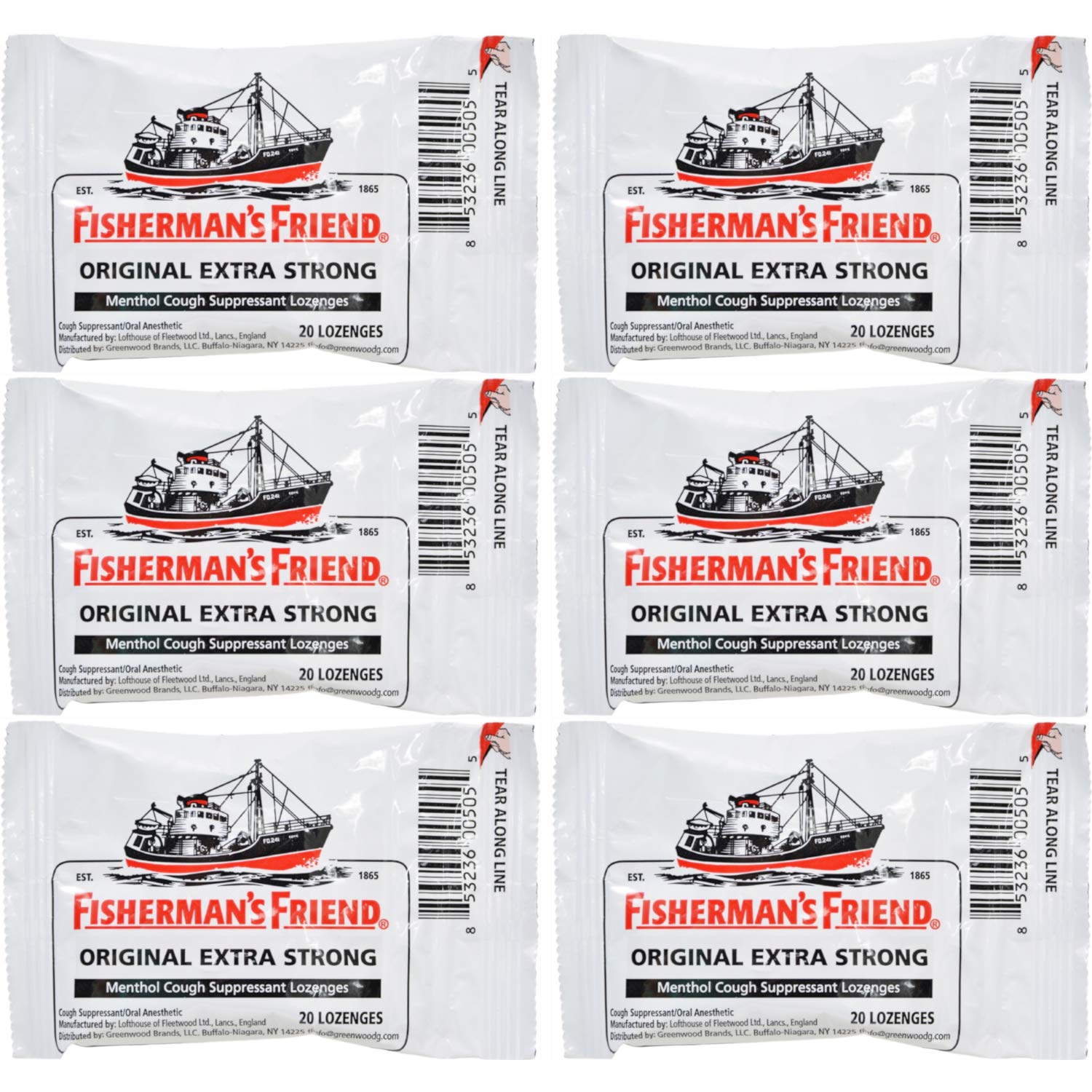 Pastillas para amigos del pescador (Tienda 6-Pack) – Británico