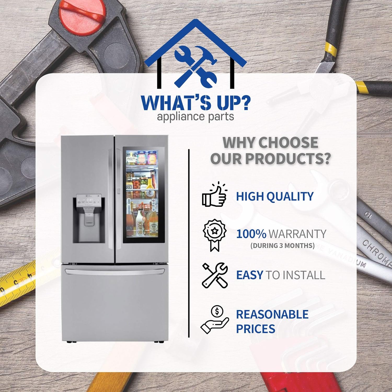 What’s Up MJX41178908 Nueva Producción OEM para LG Refrigerador Válvula de Entrada de Agua Reemplazo Reemplazo AP4451762 1398828 AH3536019 EA3536019
