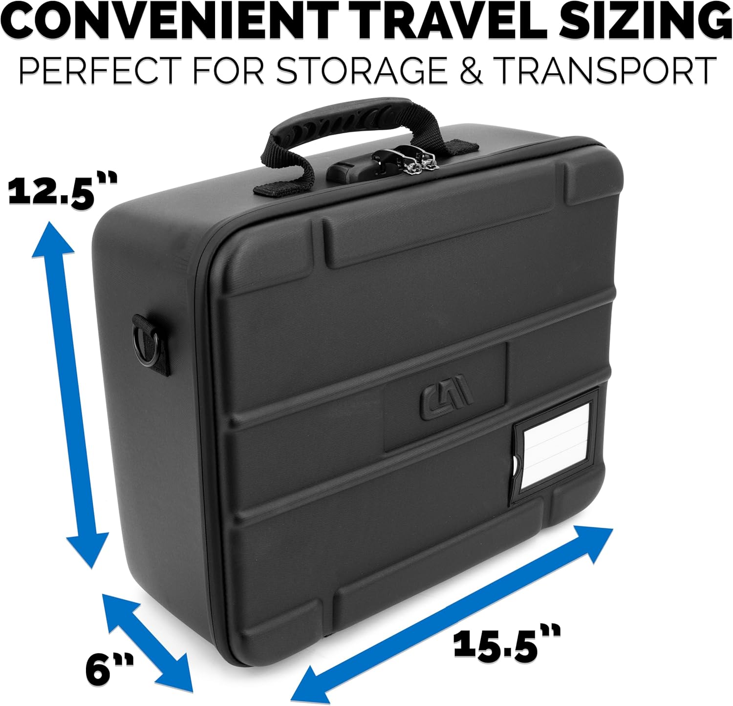CASEMATIX Funda de micrófono portátil compatible con Sennheiser Shure y más sistemas de micrófono inalámbricos, espuma personalizable de doble capa