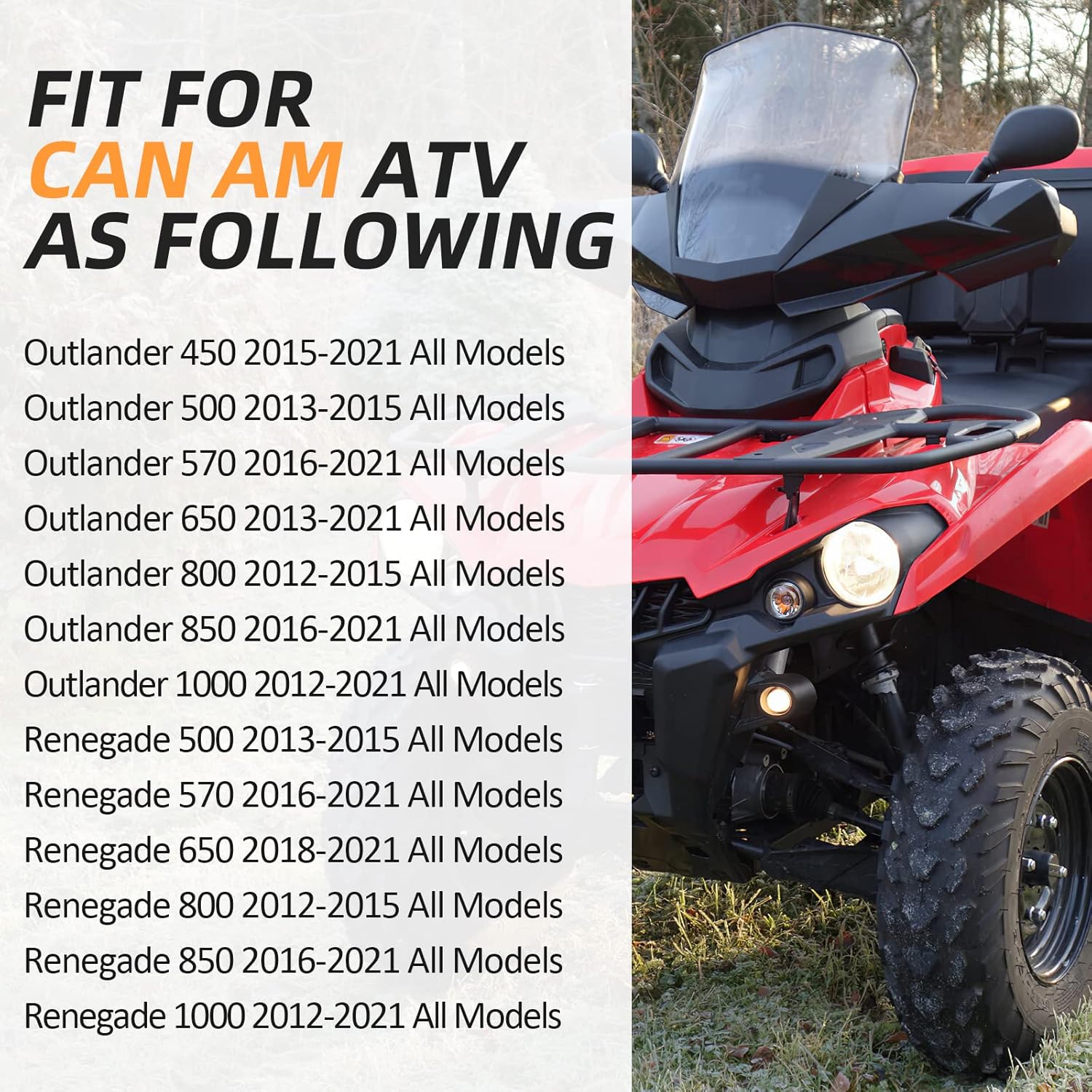 Cilindro maestro de freno delantero 705600865 705601430 compatible con Can Am Outlander Renegade 650 450 500 570 800 850 1000 2012-2021 All Editon
