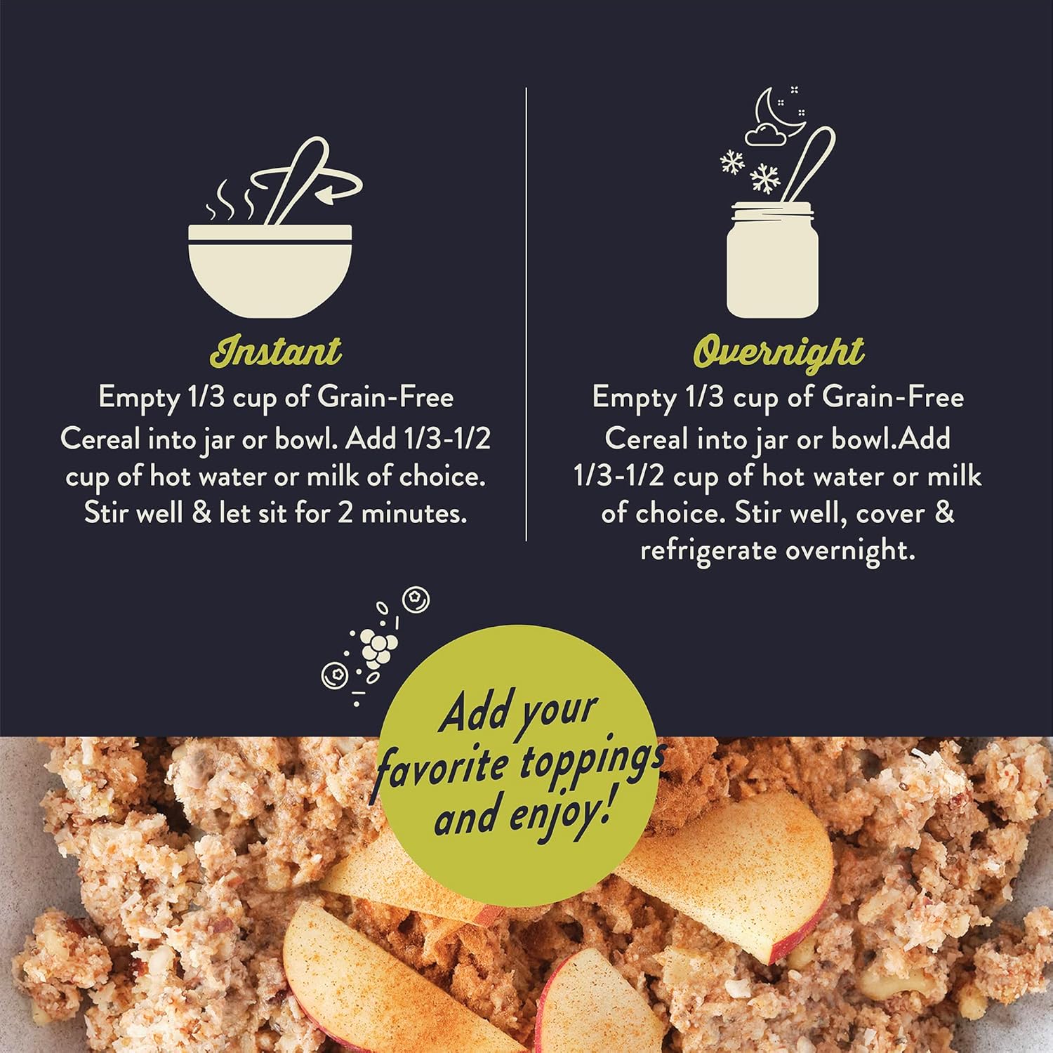 Wella Alternativa a avena de cereales, cereales calientes sin gluten, sin granos, paleo orgánico, vegano, alto en proteínas, a base de plantas, sin