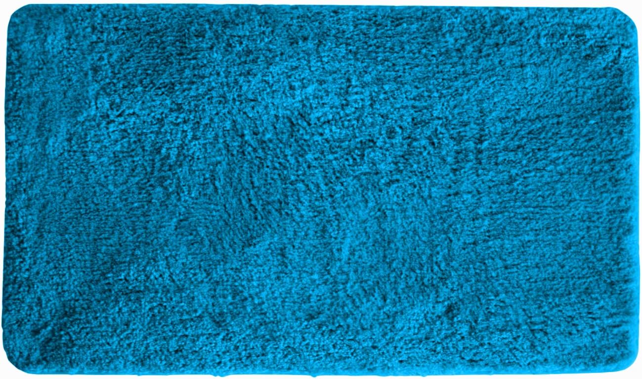 Queen Mary – Tapete de baño de lujo de felpa suave lanuda gruesa y esponjosa, parte trasera de goma antideslizante, tapete absorbente de agua (18 x
