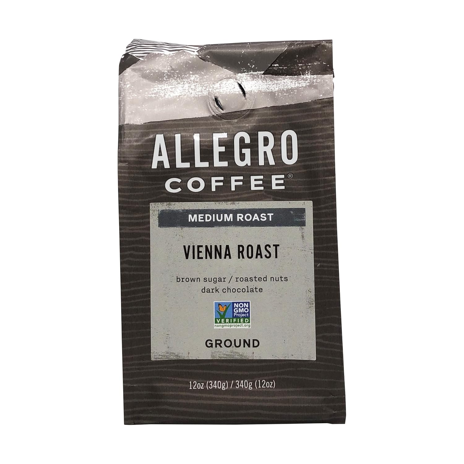 Allegro Coffee Café molido Vienna Roast, 12 oz