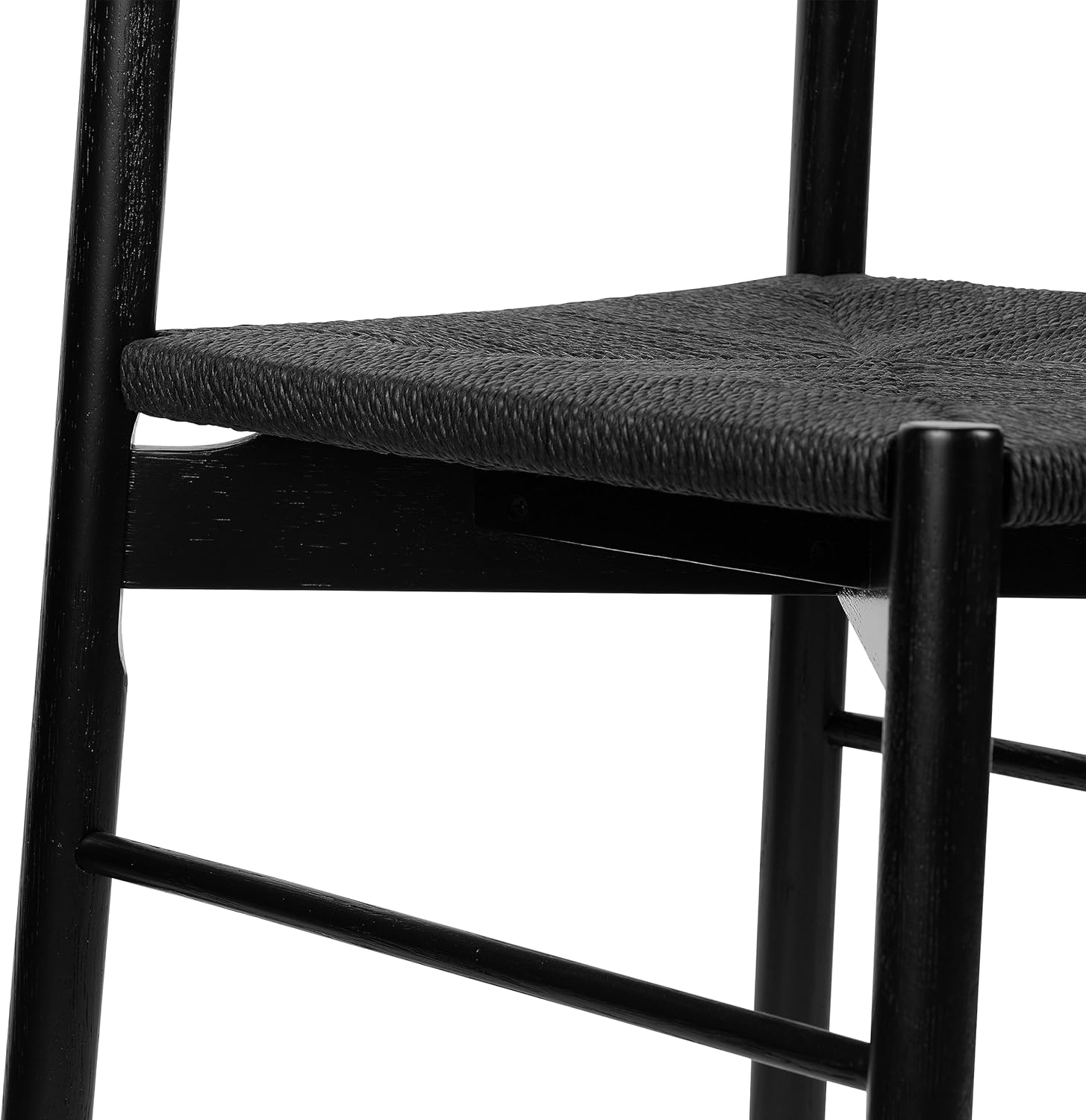 POLY & BARK Hamm Silla de comedor, color negro