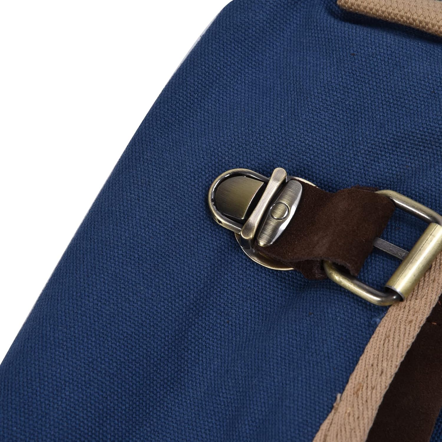 Juego de coctelera para camarero, bolsa de viaje, kit de camarero, bolsa enrollable con correa para el hombro para hacer cócteles en casa, trabajo,