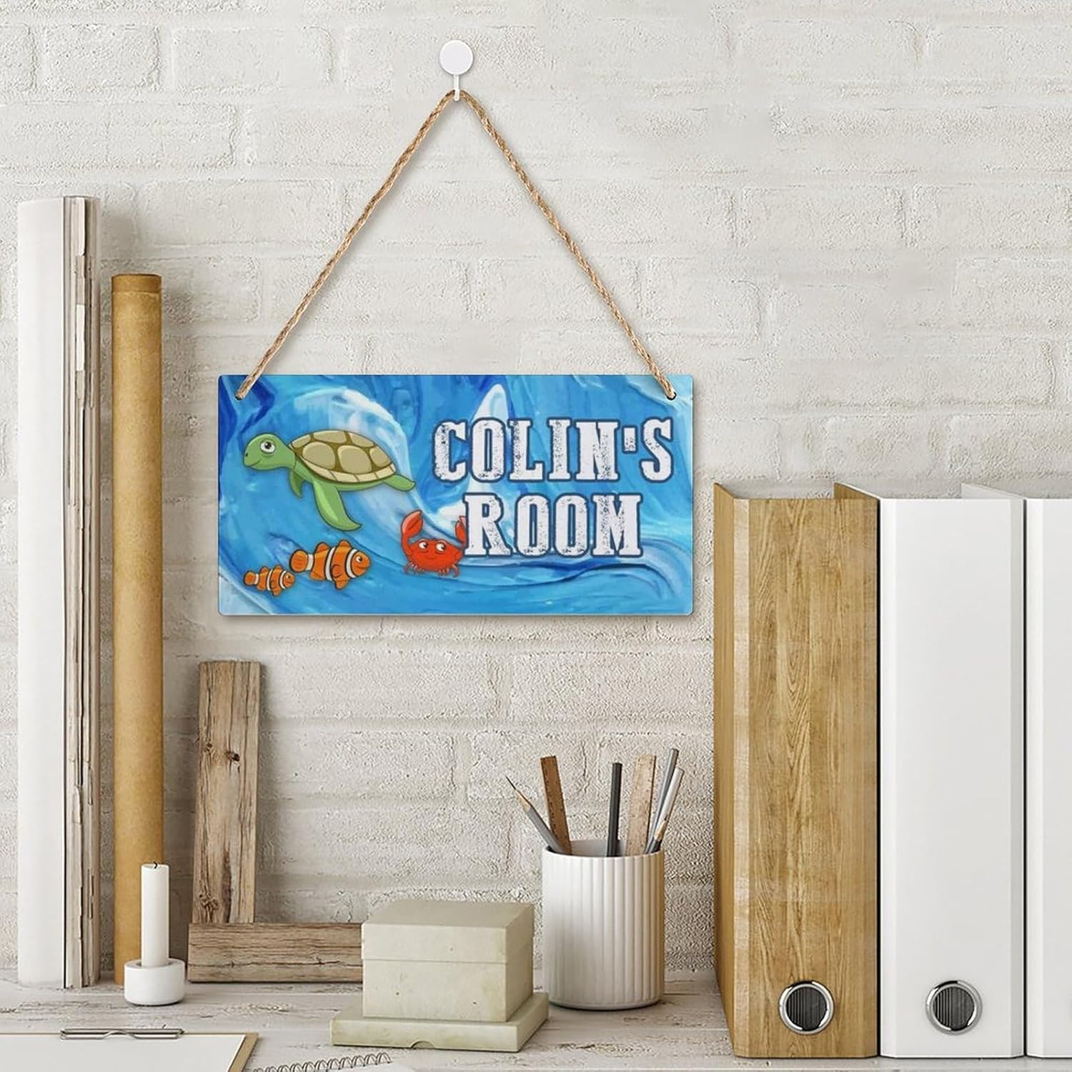 Letrero personalizado para habitación de niños y niñas, decoración de pared con nombre personalizado para niños, bebés, cuarto de bebé, puerta