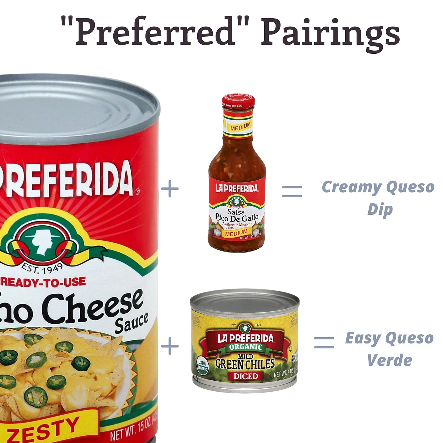 La Preferida Salsa de queso nacho, 6.6 libras (paquete – 1)