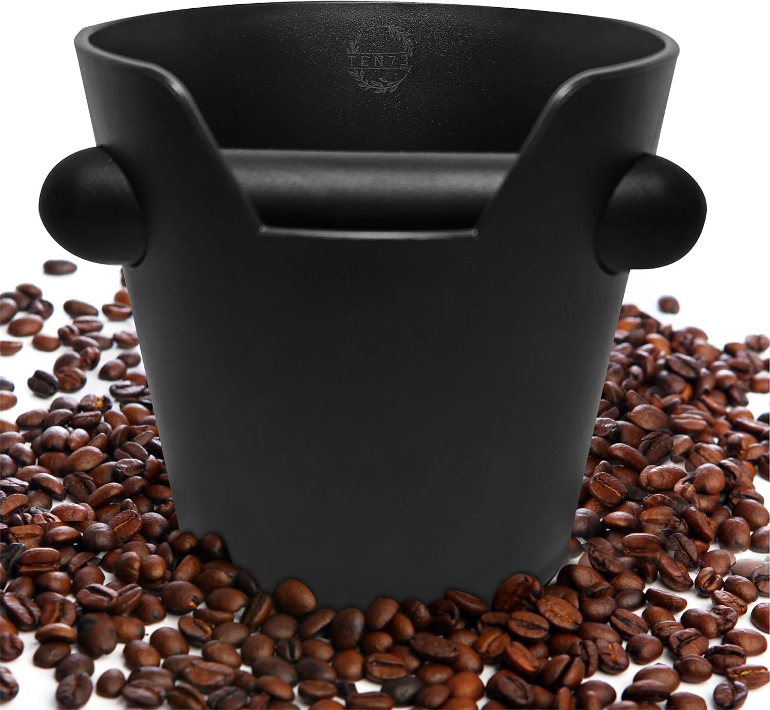 Knock Box – Caja de café expreso, absorbente de golpes, caja de café expreso para posos de café, base antideslizante, accesorios para máquina de