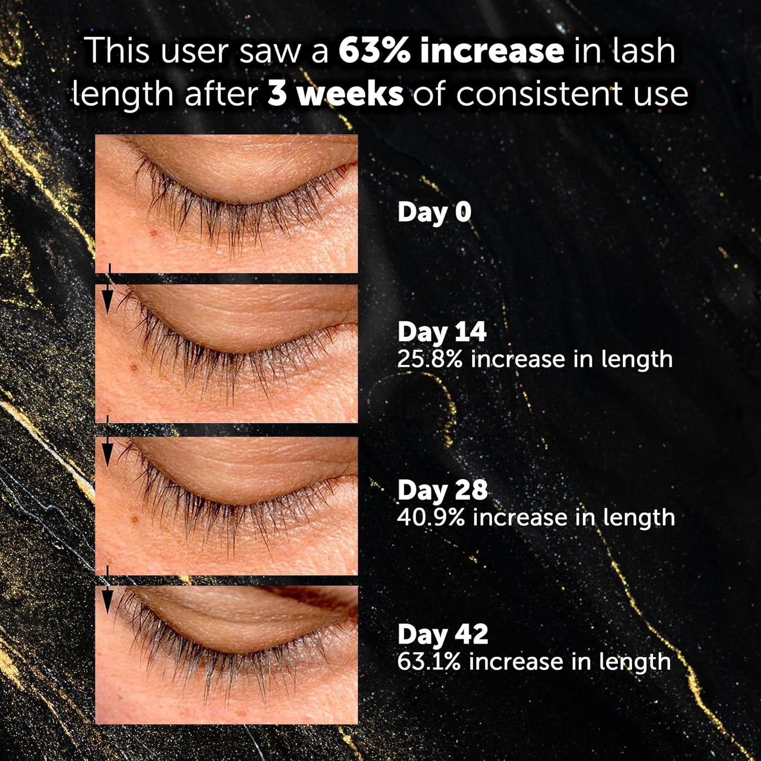 KL Killer Lashes Acondicionador de pestañas de suero de crecimiento de pestañas para pestañas más saludables y largas