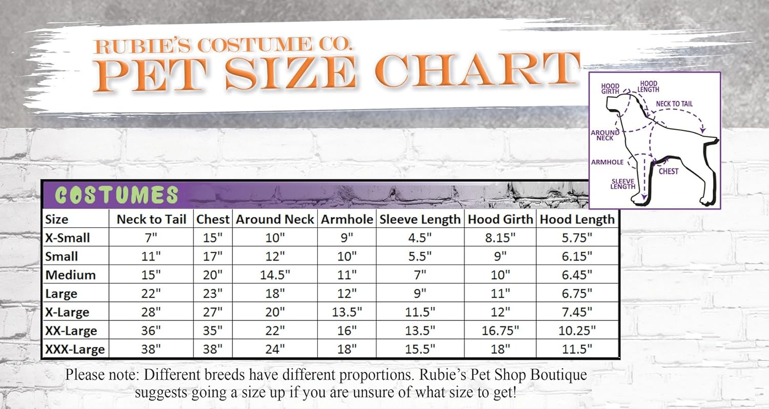 Rubie’s Costume Co Caterpillar – Sudadera con capucha para mascota, talla XS