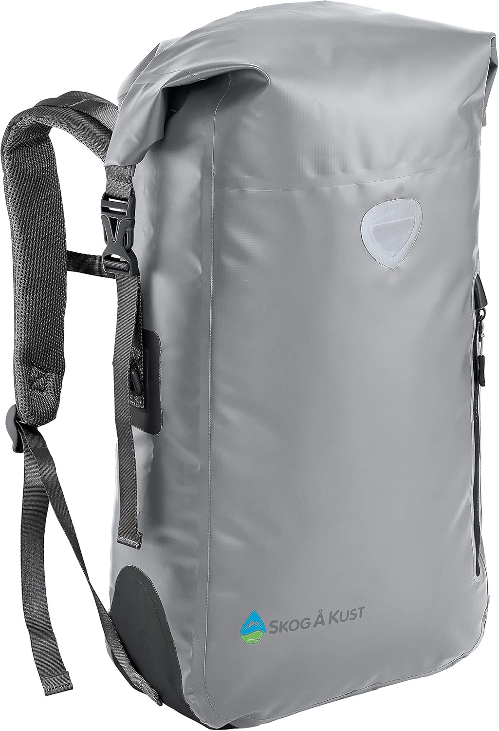 Skog Å Kust BackSåk – Mochila impermeable con bolsillo exterior con cremallera, para kayak, rafting, navegar, natación, camping, senderismo, playa,