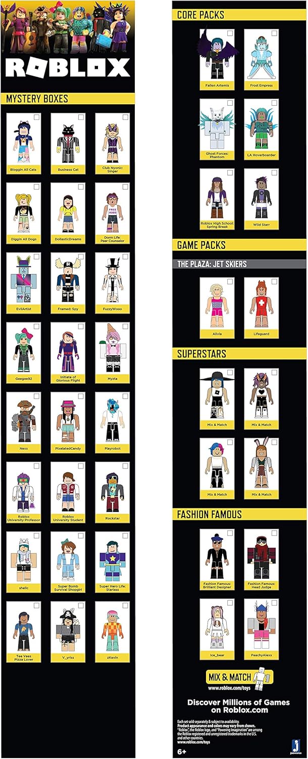 Roblox Celebrity Paquete con dos figuras
