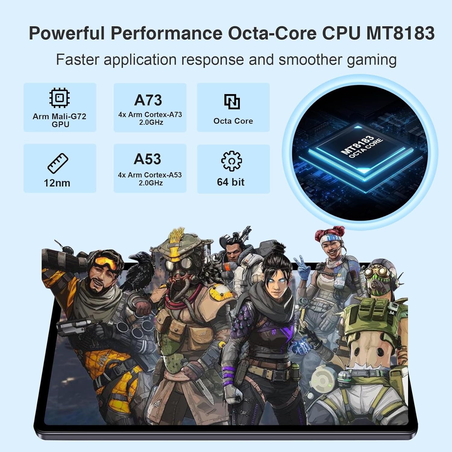 Tableta Android 13 de 11 pulgadas con 16 GB de RAM 256 GB ROM 1TB Expand, pantalla 2K 2000 x 1200, Octa-Core, cámara triple de 13 MP, 8600 mAh,
