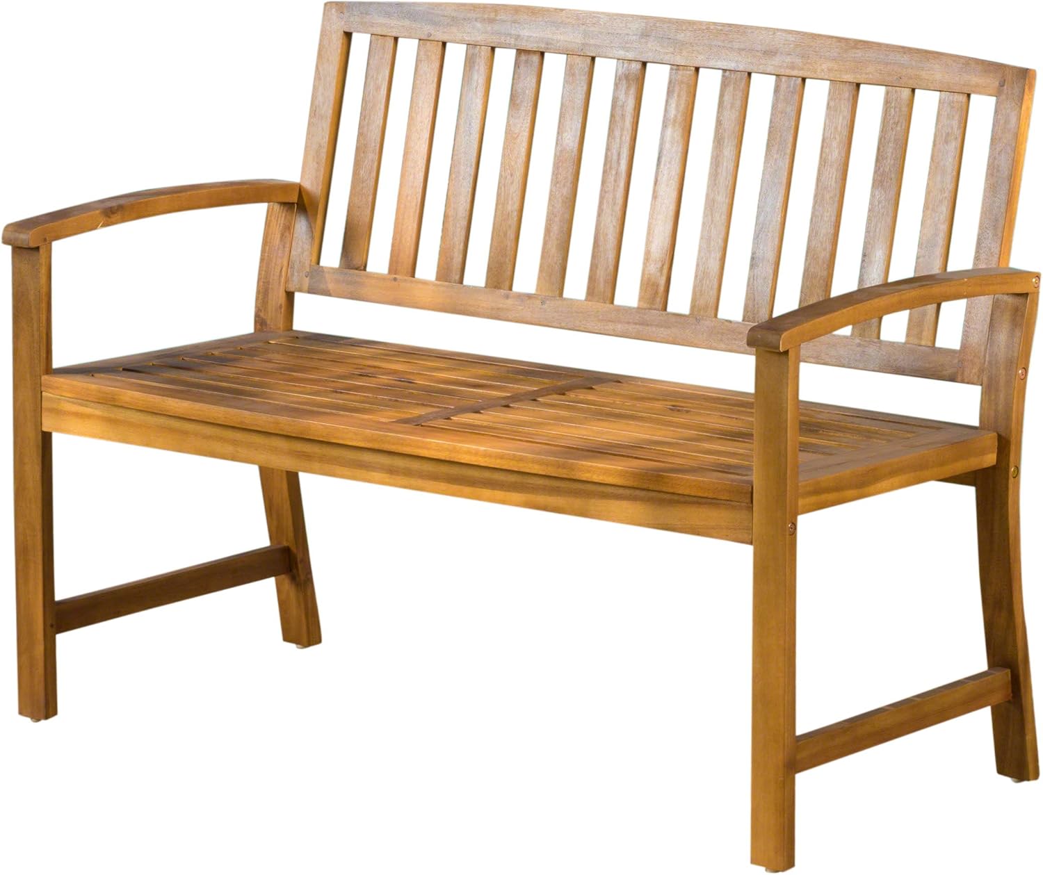 Tamika – Banca de madera de acacia para exterior.