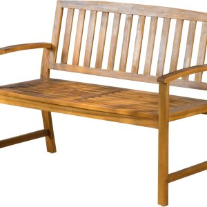 Tamika – Banca de madera de acacia para exterior. Tamika – Banca de madera de acacia para exterior.