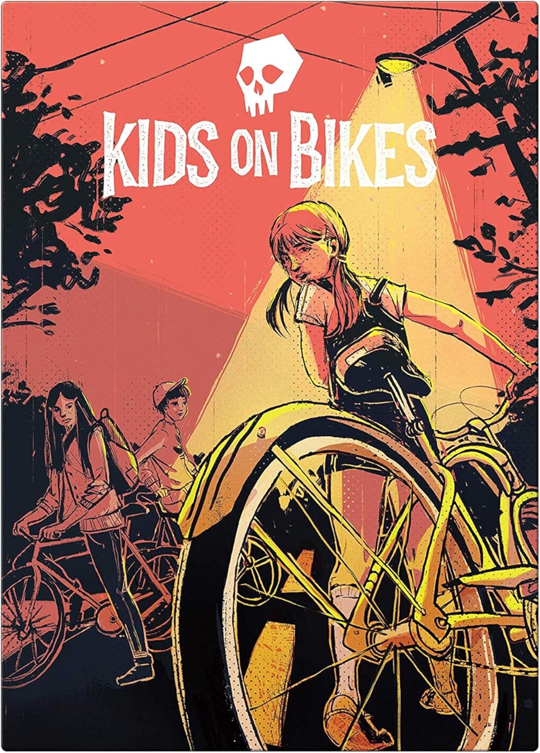 Renegade Game Studios Rompecabezas de 1000 piezas  Niños en bicicletas, 26 x 19 pulgadas, cuenta con arte del juego aclamado por la crítica, niños