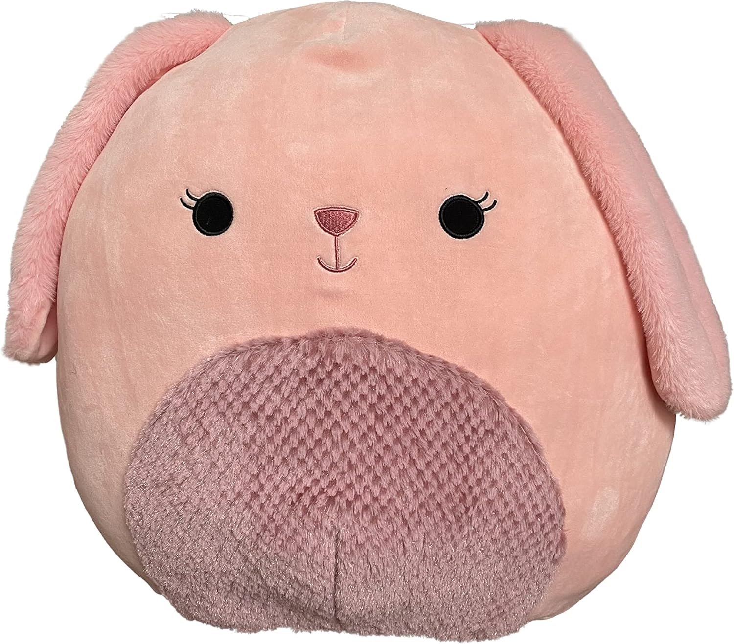 Squishmallows Kellytoy Oficial Squishy Animal de peluche suave (16 pulgadas, Bop el conejo)