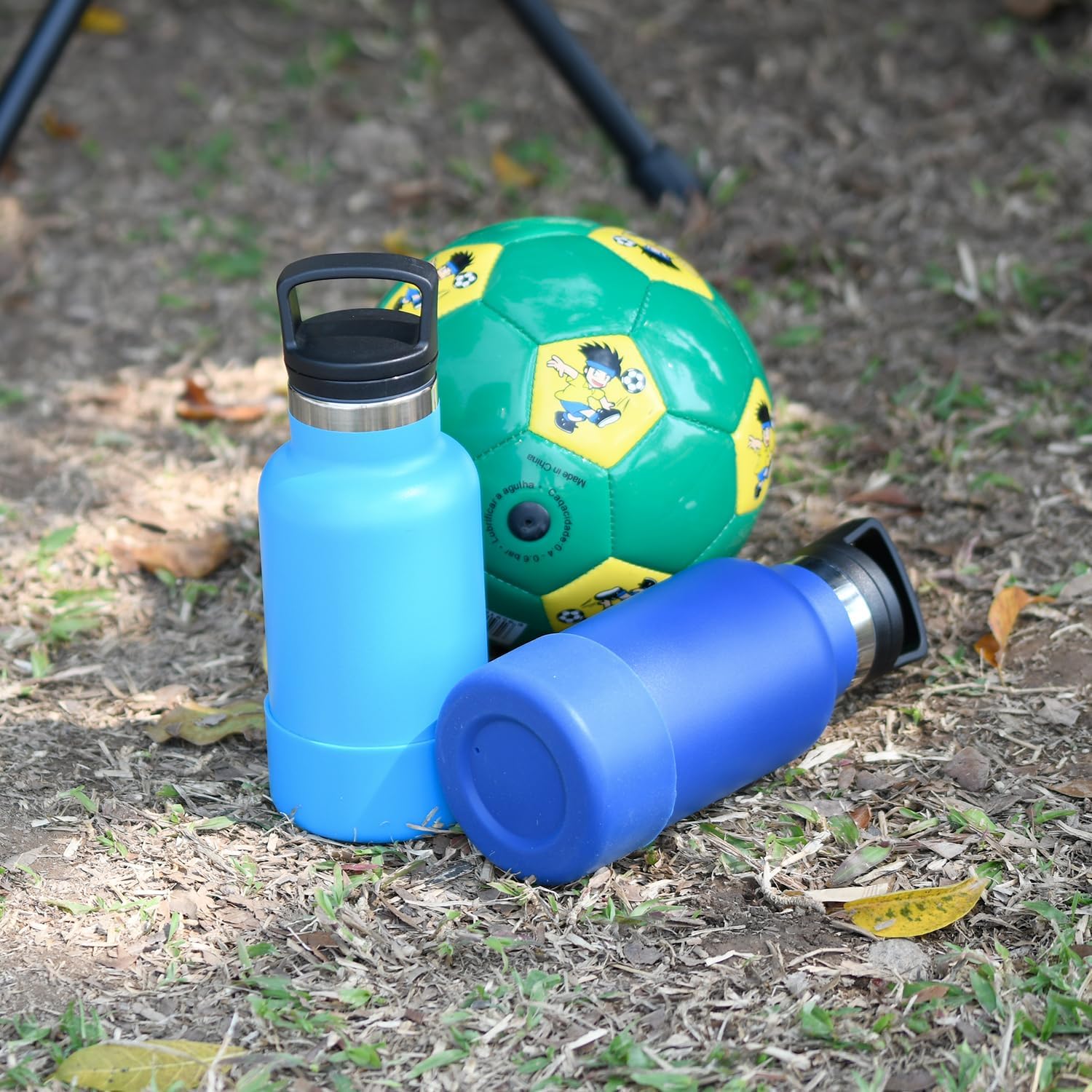 Botella de agua para niños de regreso a la escuela, botella de agua pequeña de acero inoxidable aislada al vacío de 12 onzas con pajita, botella de