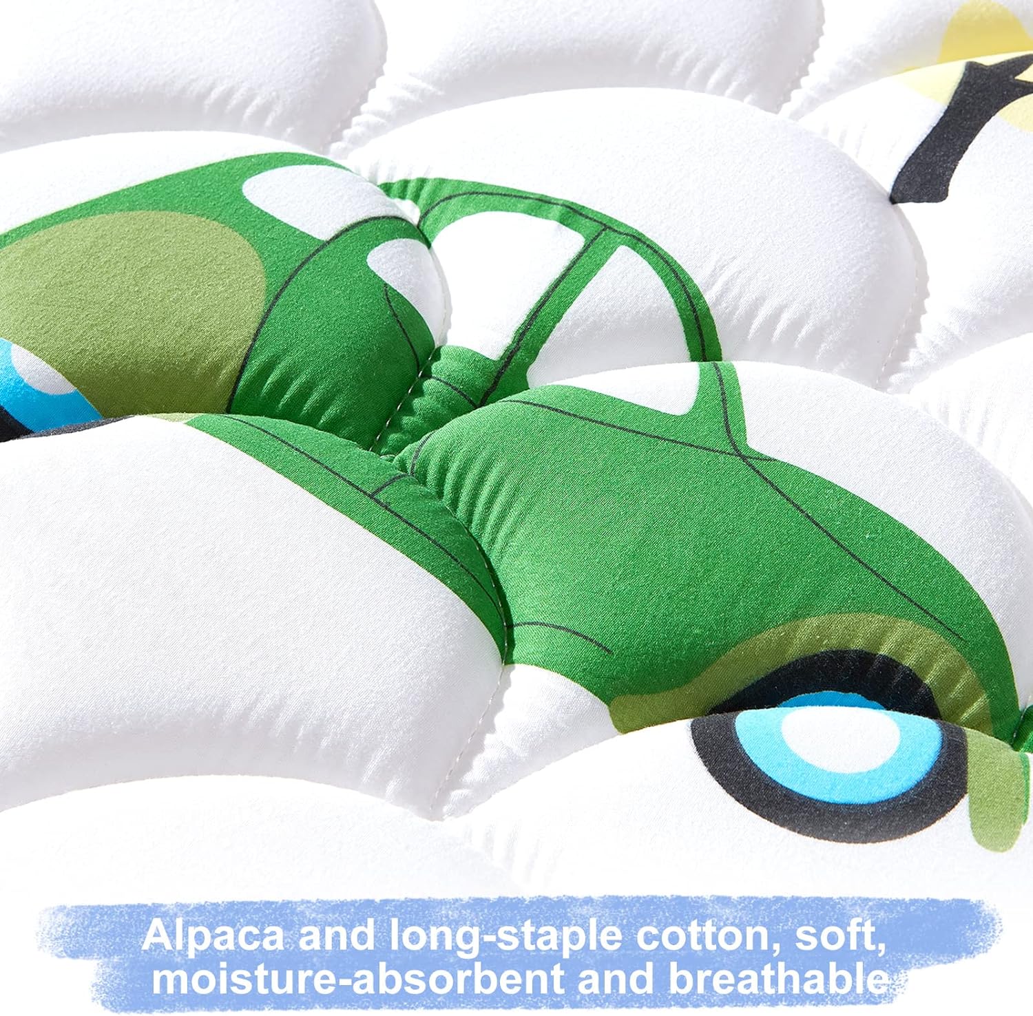 Colchón de espuma prémium para cuna de bebé y colchón para niños pequeños, transpirable, 52 x 27.6 x 5 pulgadas, no tóxico, colchón de firmeza media