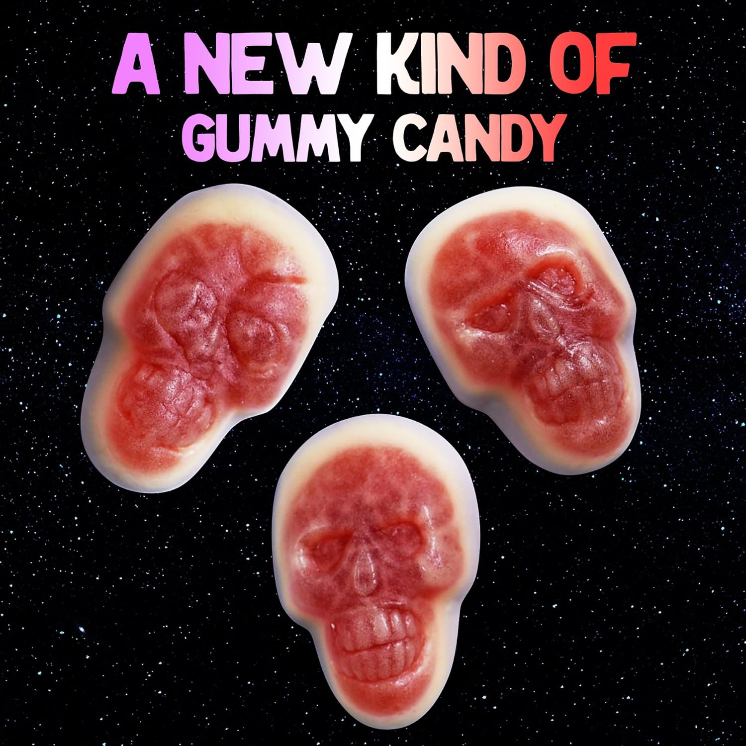 Alien Gummy Skulls  10 onzas de caramelos de Halloween para ocasiones temáticas de Halloween  Gomitas de Halloween espeluznantes para comida de